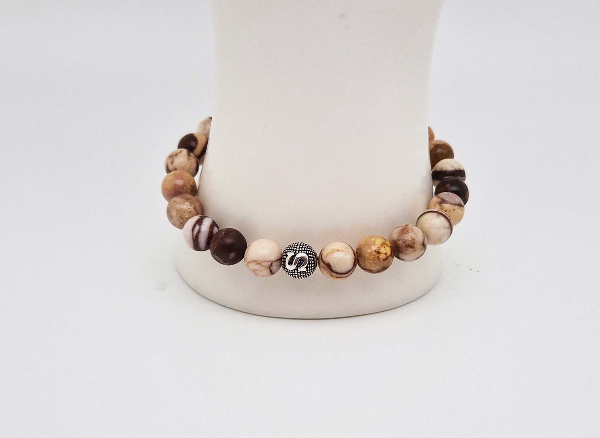  e Armband Natuursteen 