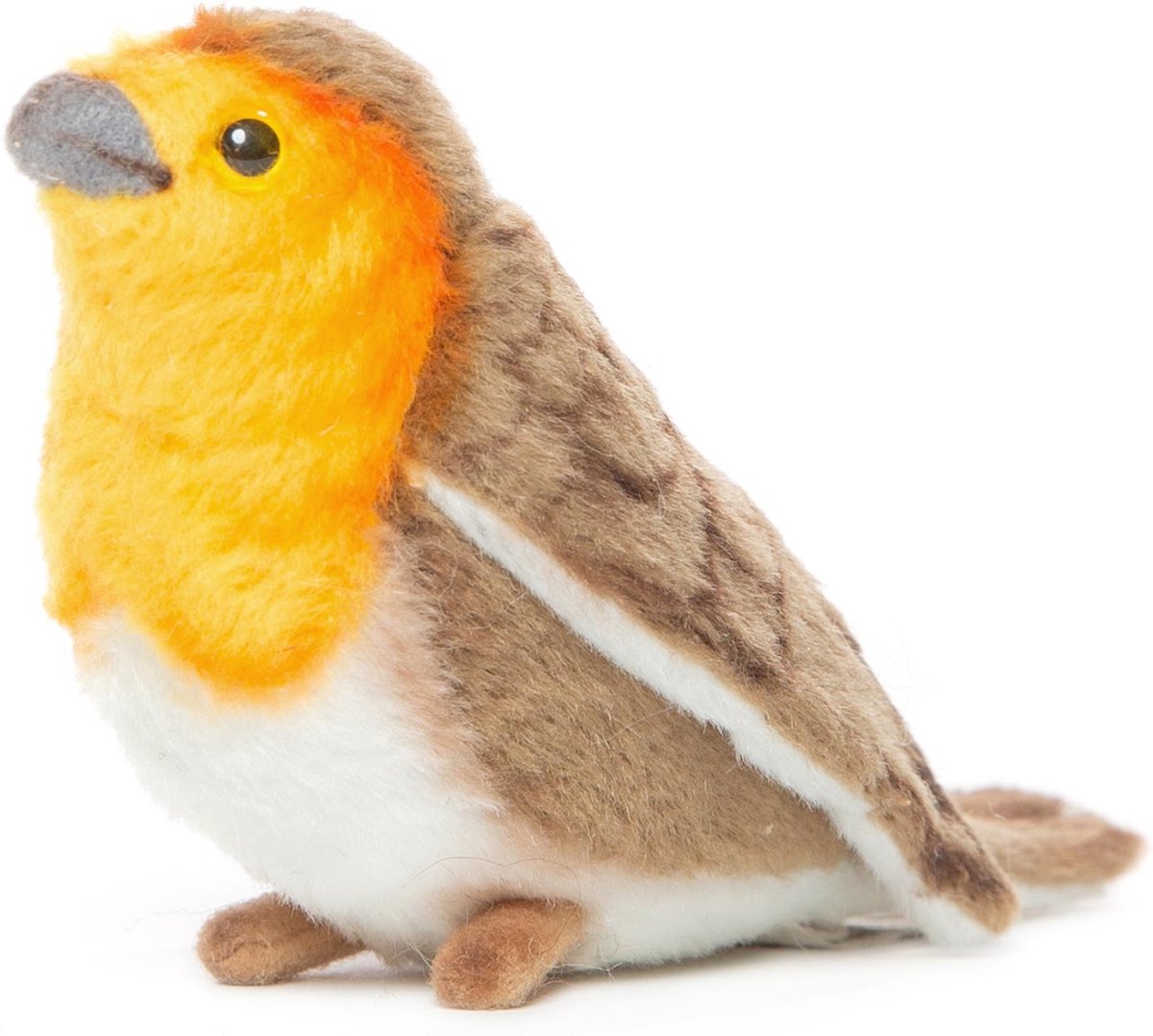 Hansa Roodborstje Knuffel, 14 cm