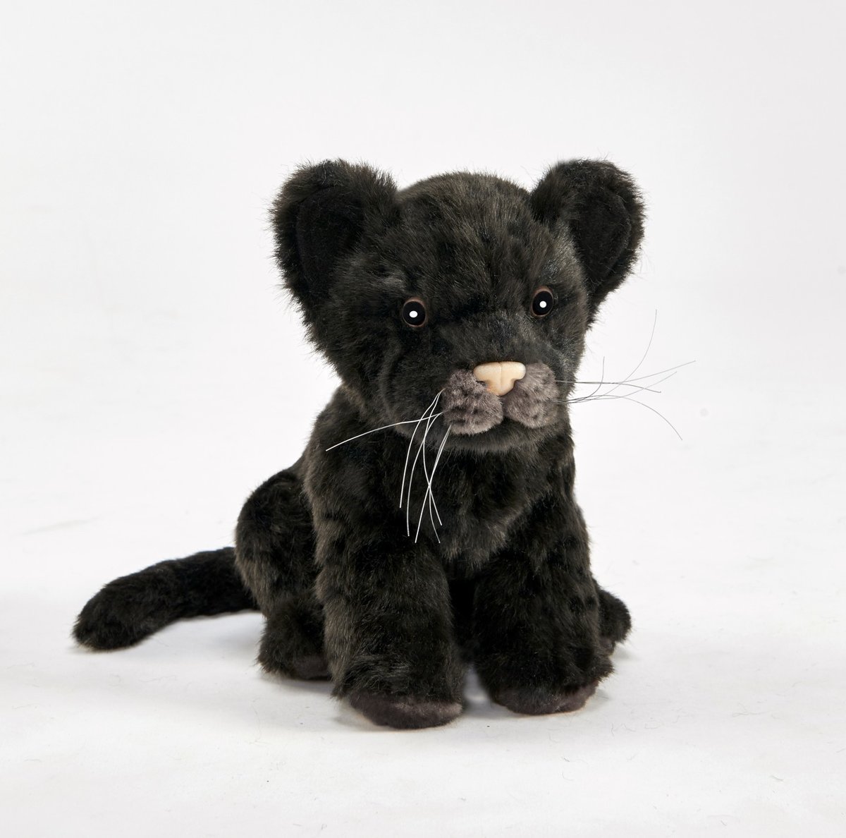 Jaguar pup zwart 17 cm lang, Hansa, (7289)