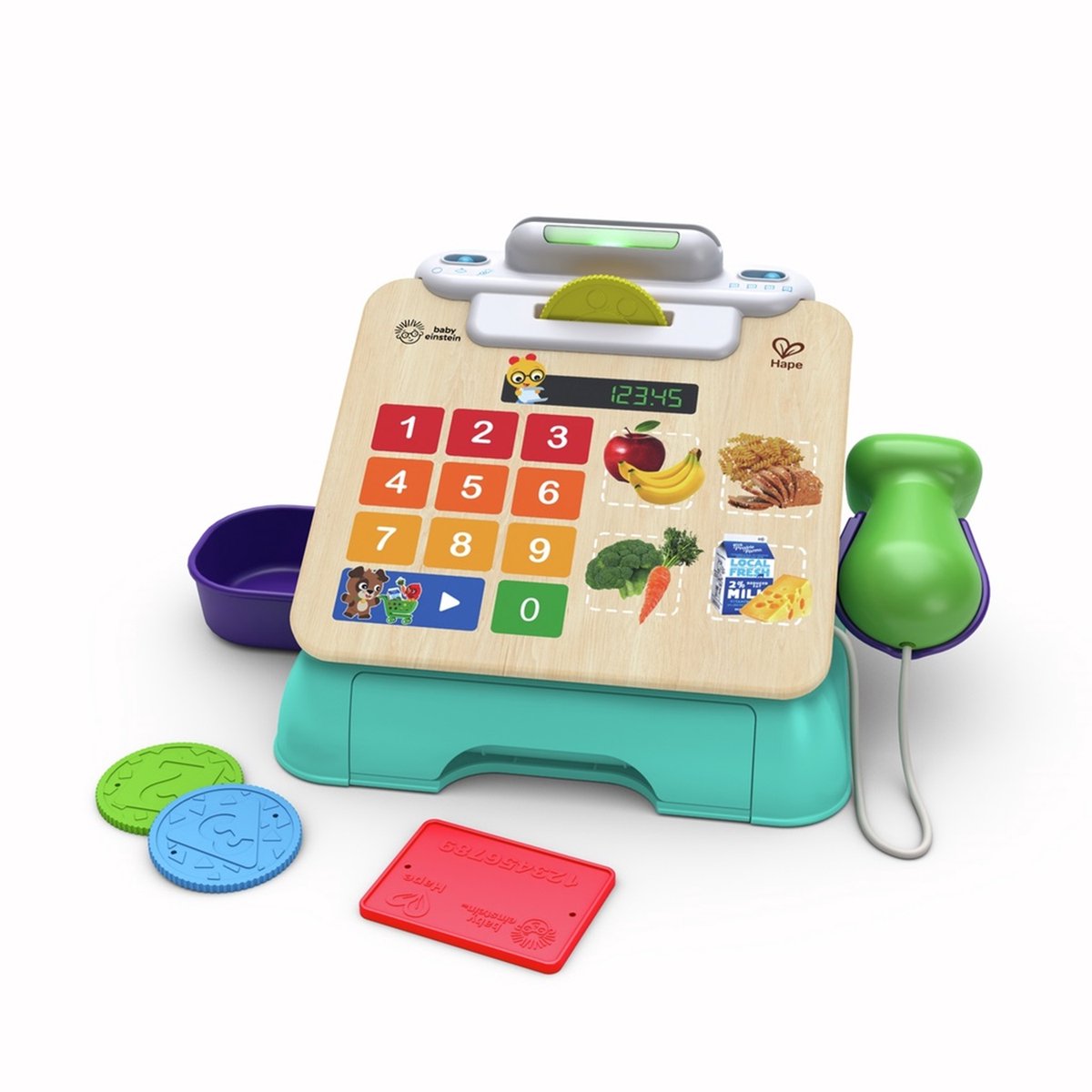 Magic touch speelgoed kassa - Hape - Baby Einstein - vanaf 3 maanden