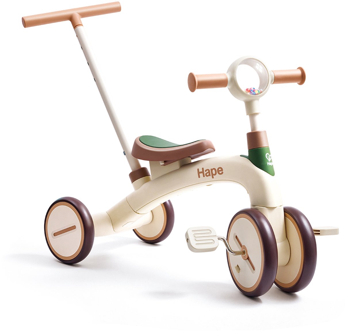 Driewieler Step-by-Step 4in1 - Hape - vanaf 18 maanden