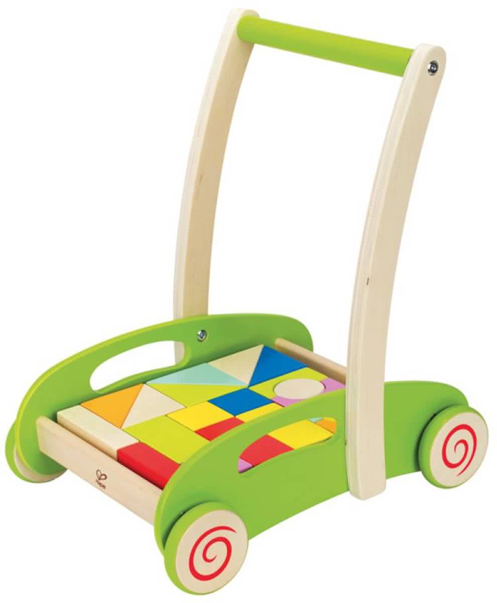 Hape Blokkenwagen Block & Roll