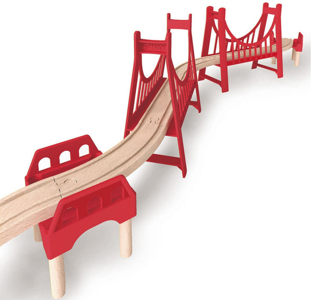 Hape Verlengde dubbele hangbrug