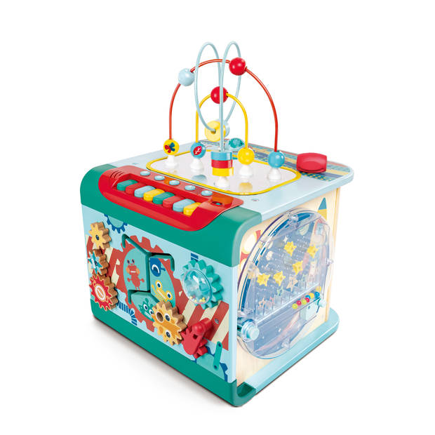 Hape ontdekken en leren magische kubus