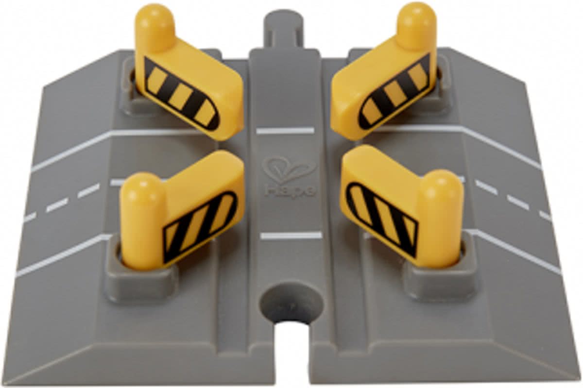 Houten trein automatische kruising