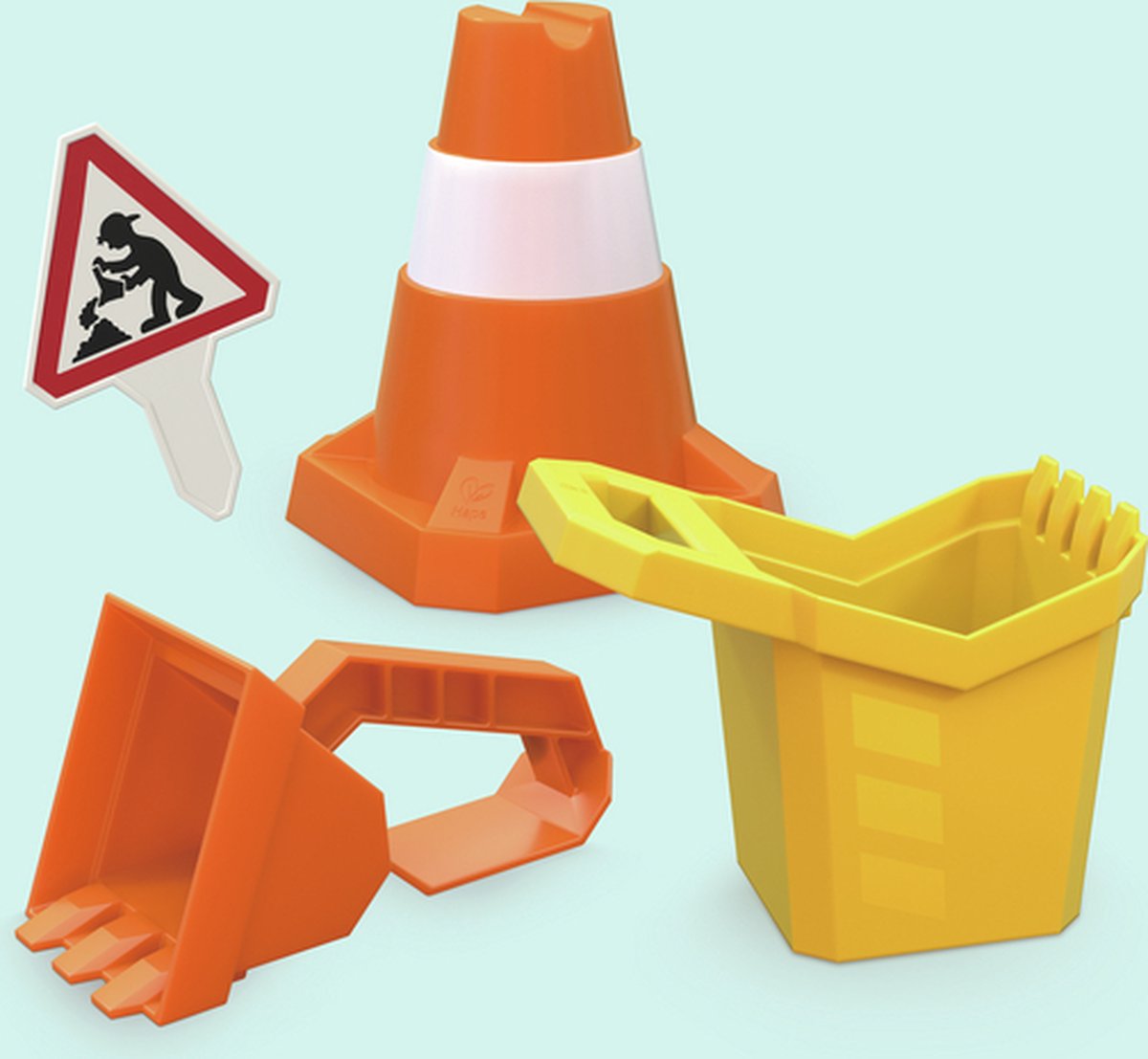 Sandspielzeug-Set „Baustelle“