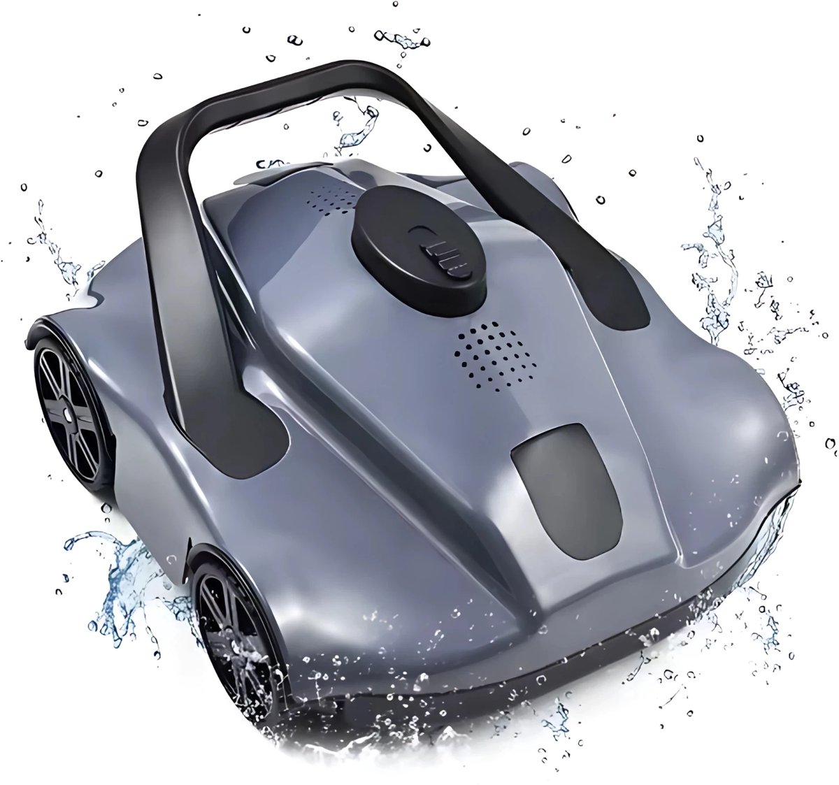 Draadloze Robotzwembadreiniger - Zwembadrobot- Voor Vlakke Inbouwzwembaden - Automatische Zwembadstofzuiger - Efficiënte Zwembadreiniger