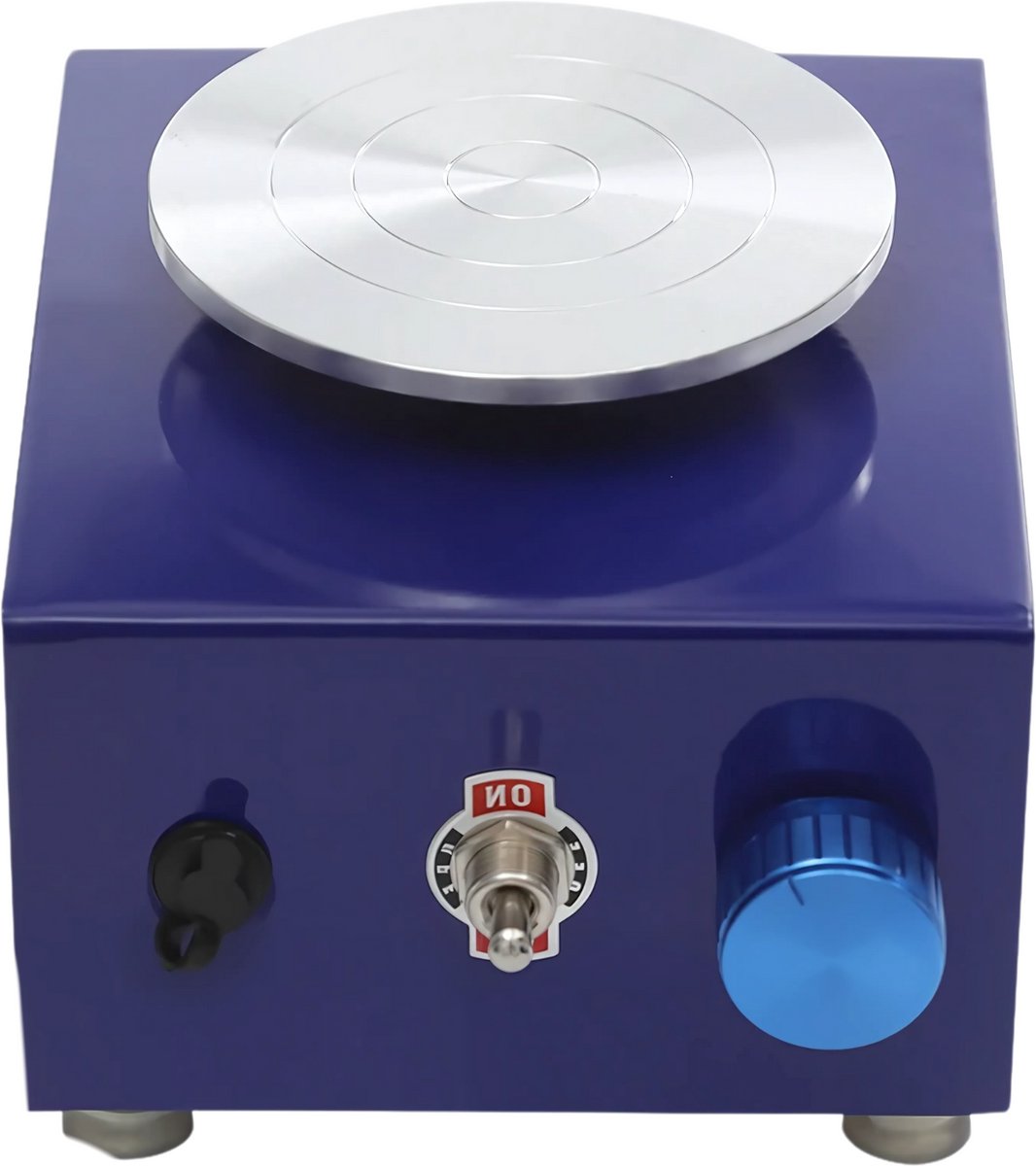 Mini Pottenbakkersschijf - Draaischijf - Pottenbakken - Voor Onderwijs, DIY & Winkels -Blauw