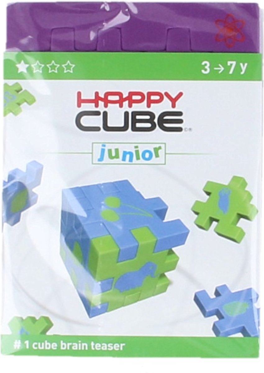 Happy Cube Junior Puzzel Paars