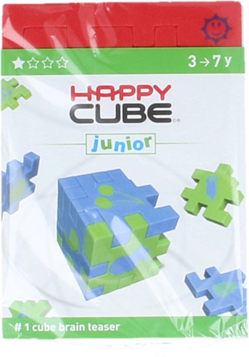 Happy Cube Junior Puzzel Rood