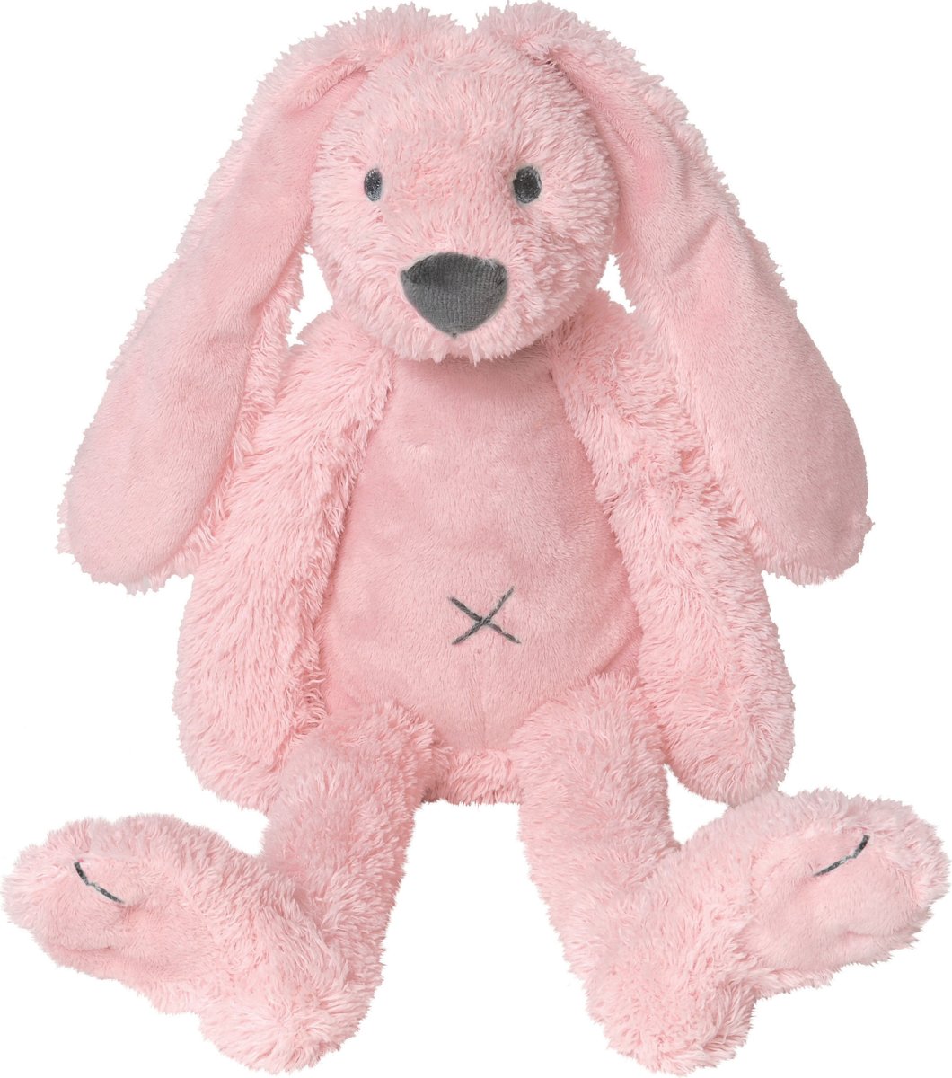 Happy Horse - Knuffel konijn Tiny Rabbit Richie 28 cm pink  -  Maat Eén