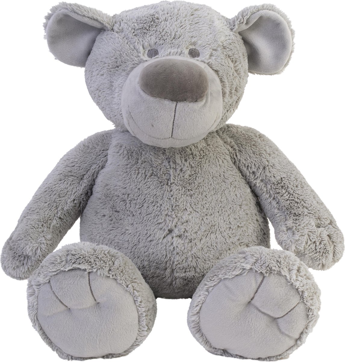   Beer Brice Knuffel 40cm - Grijs - Baby knuffel