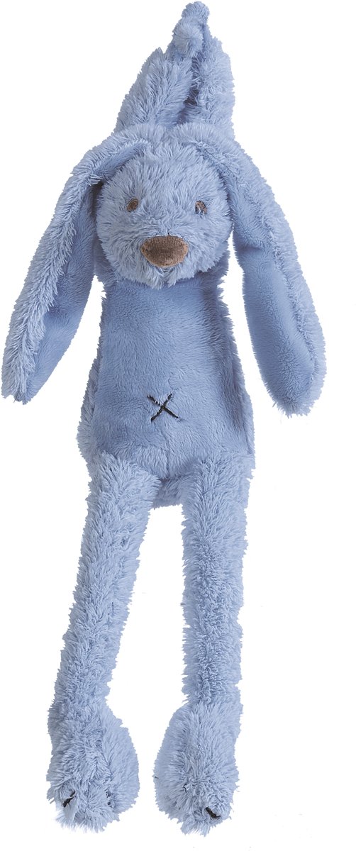 Happy Horse Knuffel konijn Rabbit Richie Muziekdoosje deep blue  -  Maat Eén
