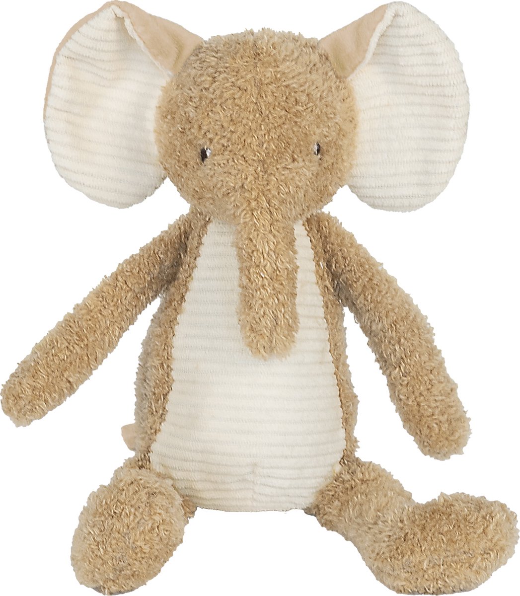 Happy Horse Olifant Elin Knuffel 34cm - Bruin - Baby knuffel