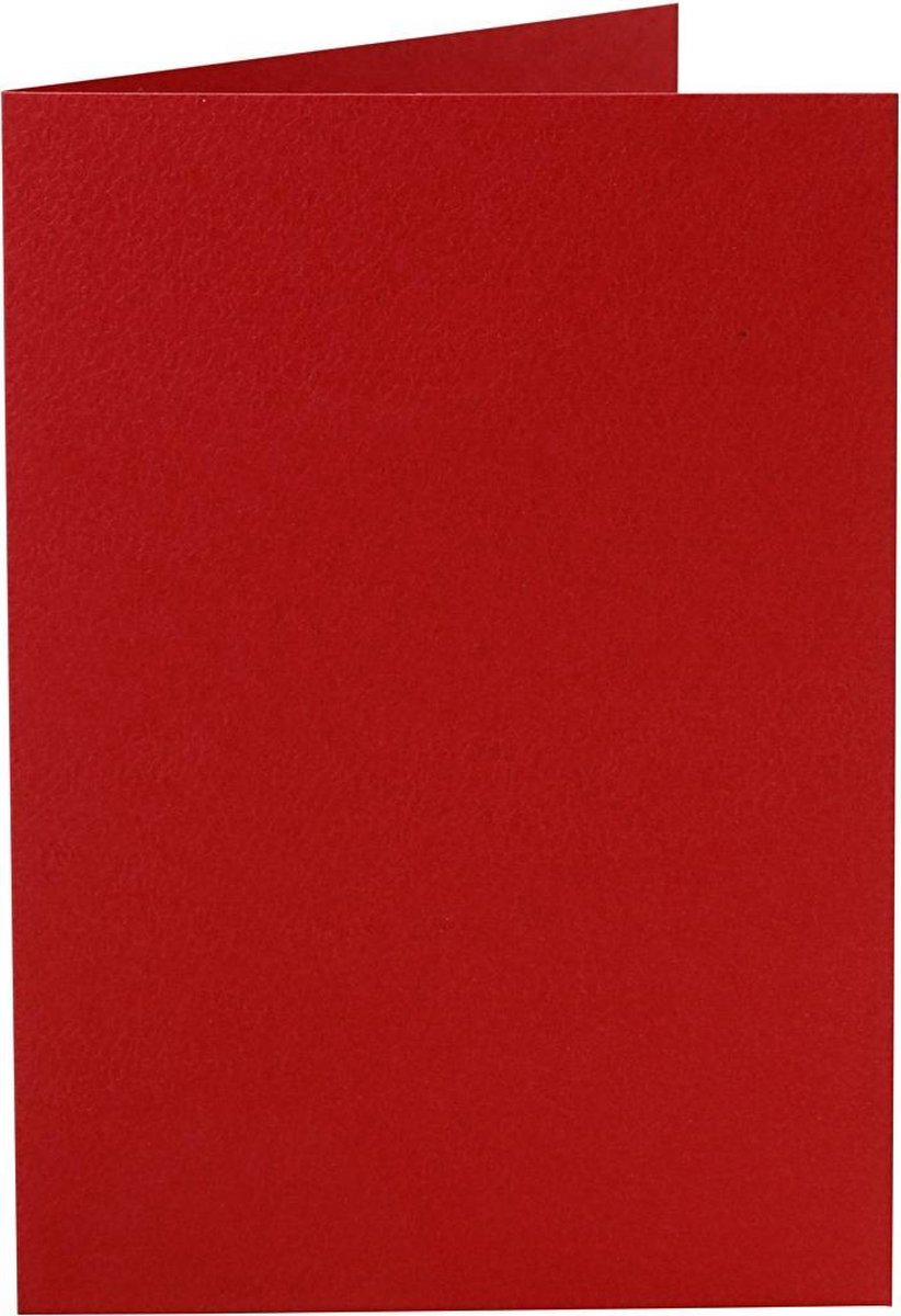 Happy Moments Kaarten 10,5 X 15 Cm Set 10 Stuks Rood