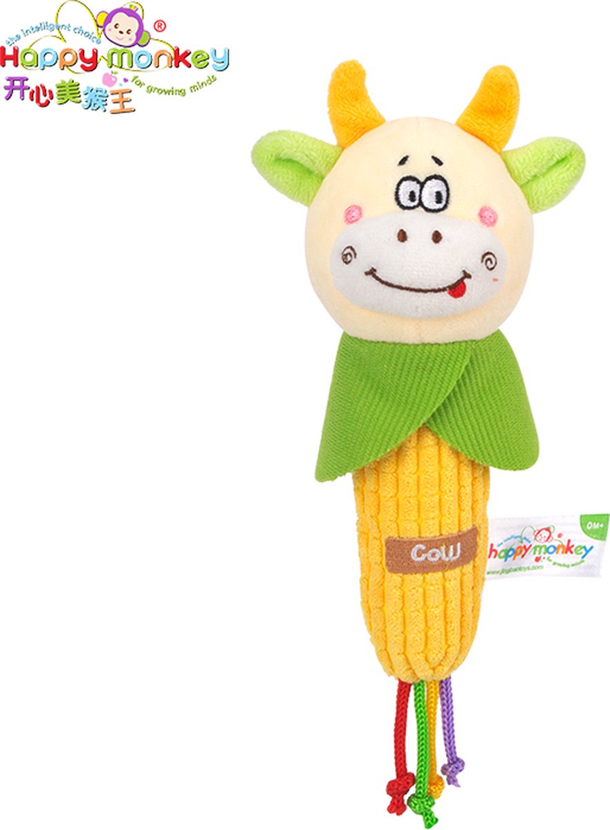 pluche knuffels/ baby speelgoed 0 jaar/ babyborn/ Baby Lemon hand-zwengelen/Baby Speelgoed /kerstcadeau/ sinterklaas/ baby cadeau/ baby shower/ koe