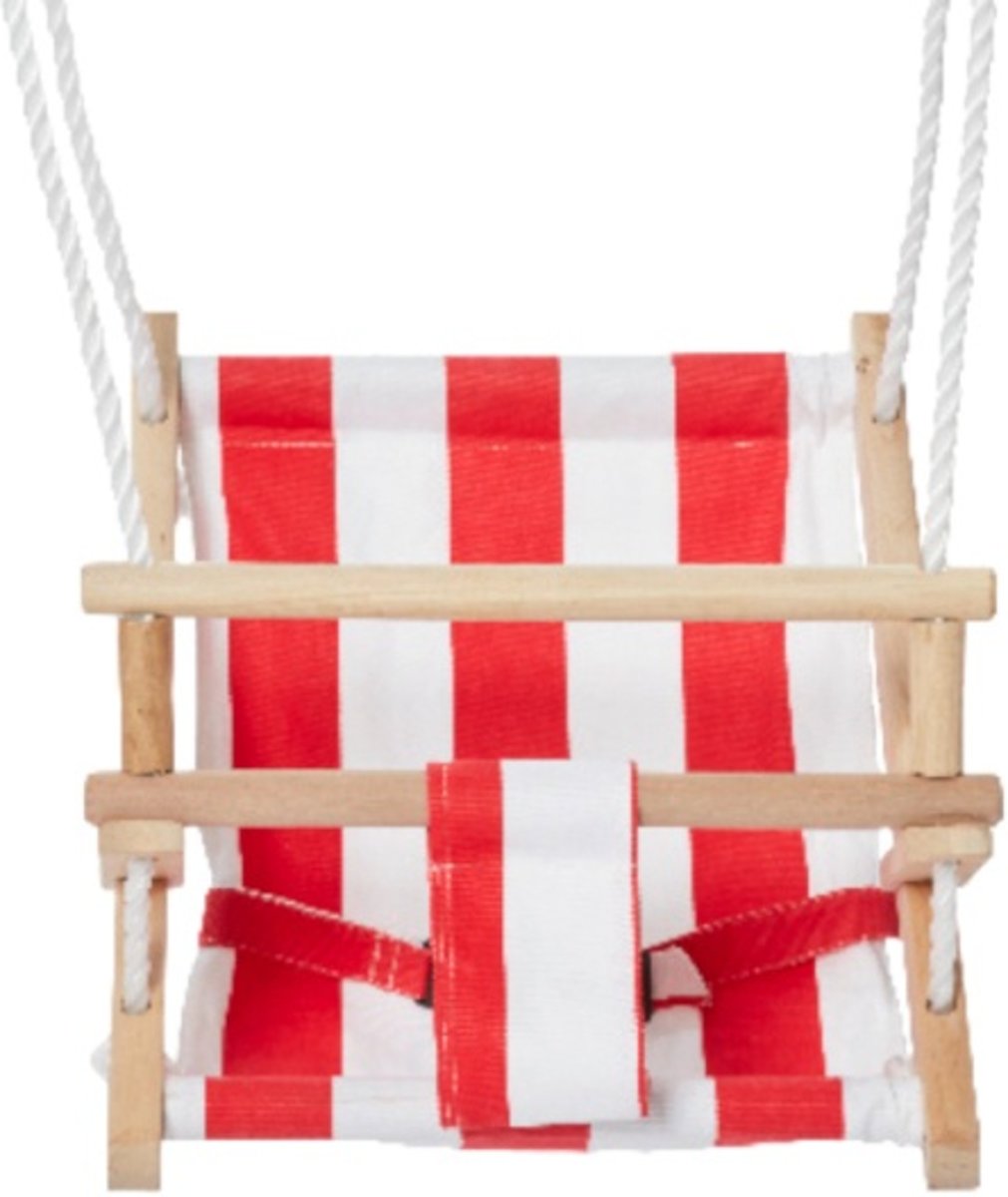   Babyschommelzitje Bambini 45 Cm Rood/wit