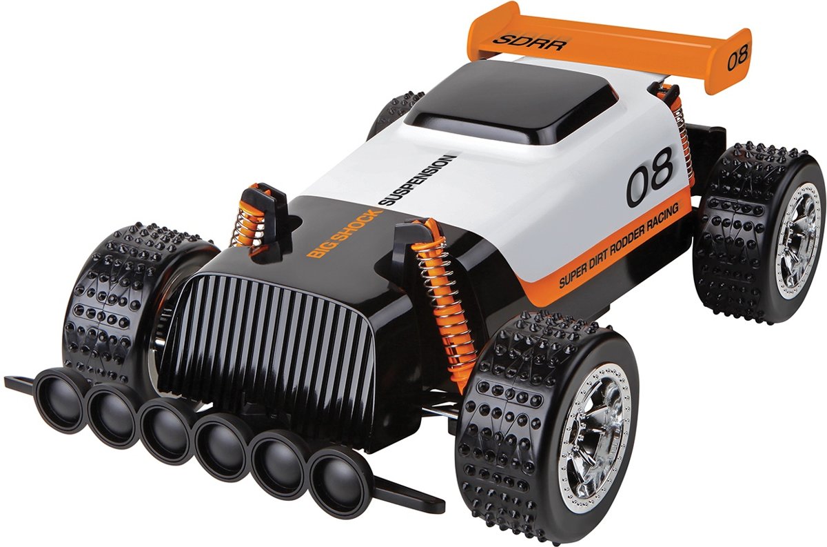 Happy People Raceauto Dirtracer Met Afstandsbediening  40 Cm Zwart