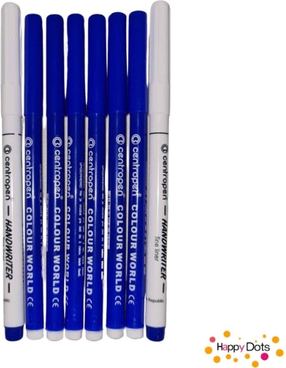 HappyDots DOT Painting Stiften set blauw