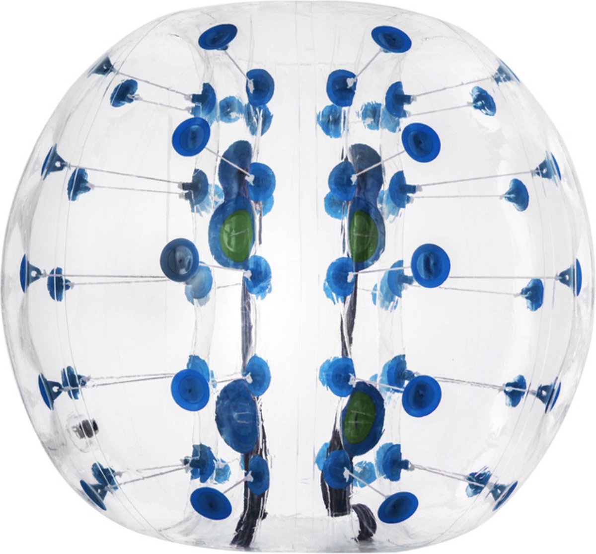   Bumperball - Opblaasbal - Bumpervoetbal - Plezier - Voor Kinderen - Buitenspelen - Blauw