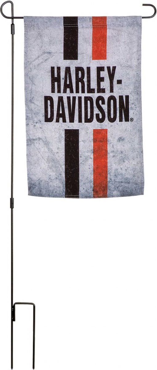 Harley-Davidson Stripes Tuin Vlag
