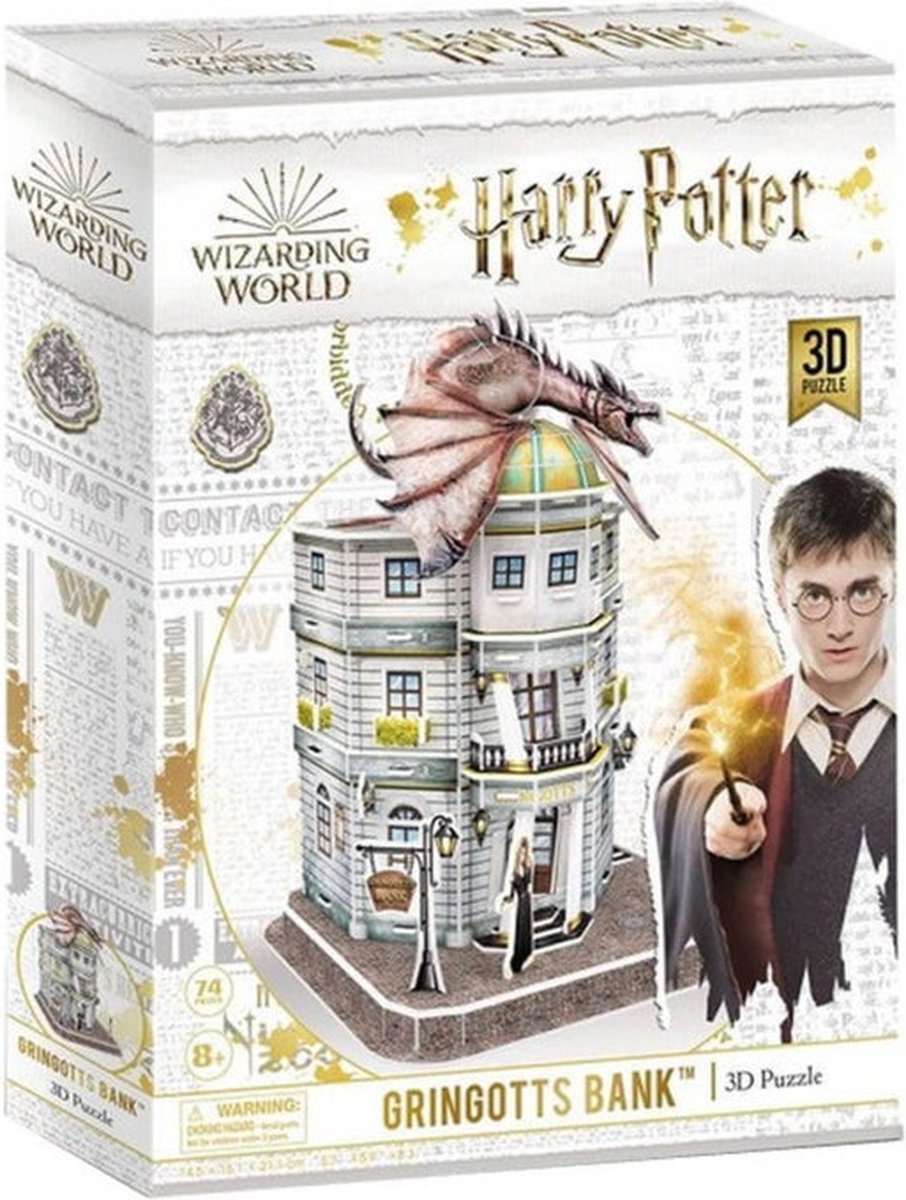 CubicFun 3D Puzzle Harry Potter Gringotts Bank (74pcs)