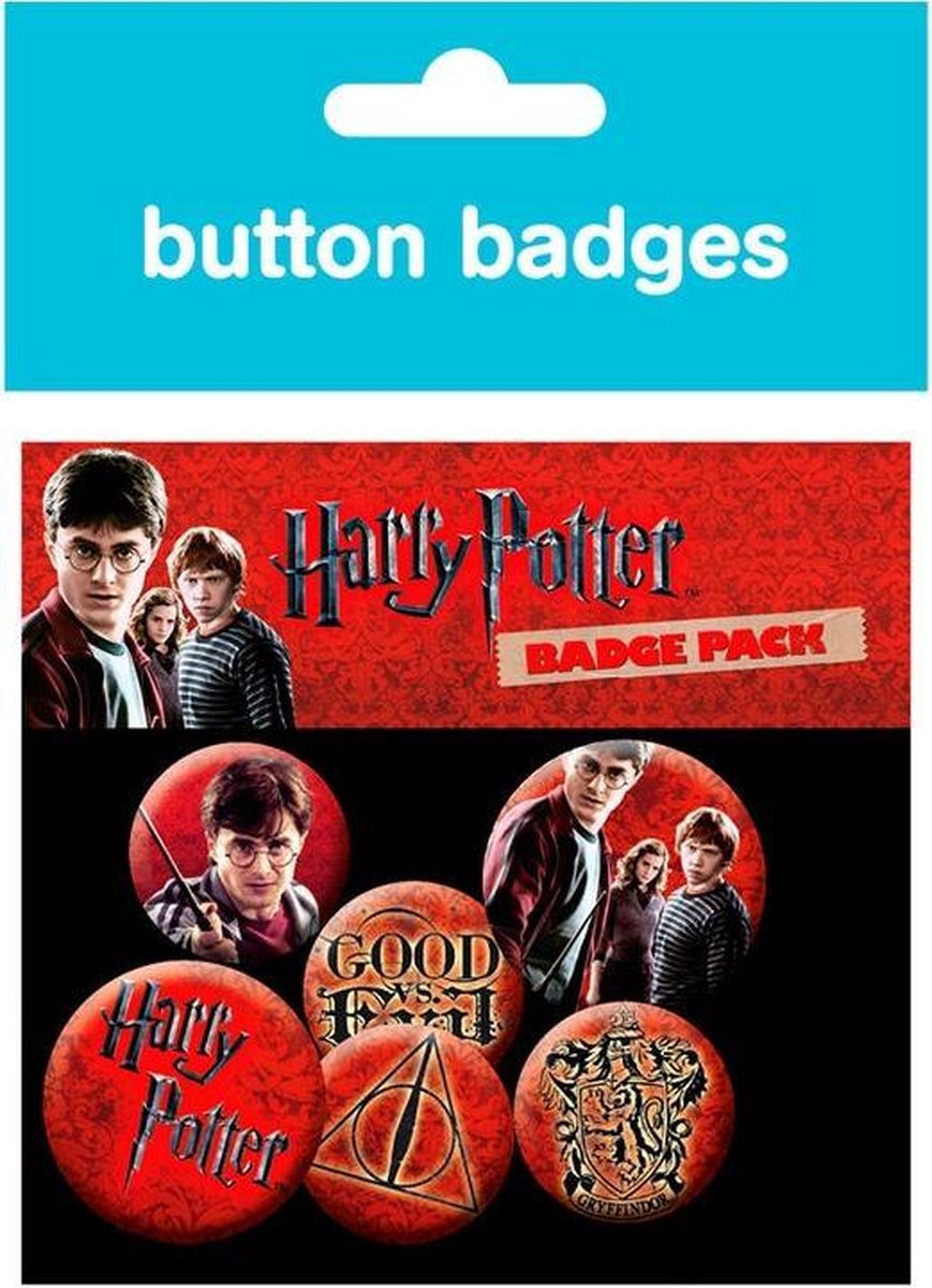 Harry Potter badge pack