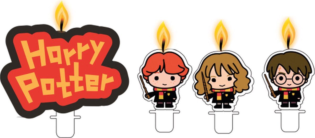 Harry Potter taart kaarsjes
