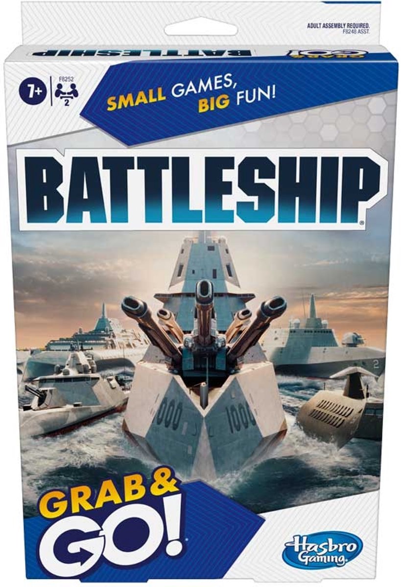 BATTLESHIP GRAB AND GO.