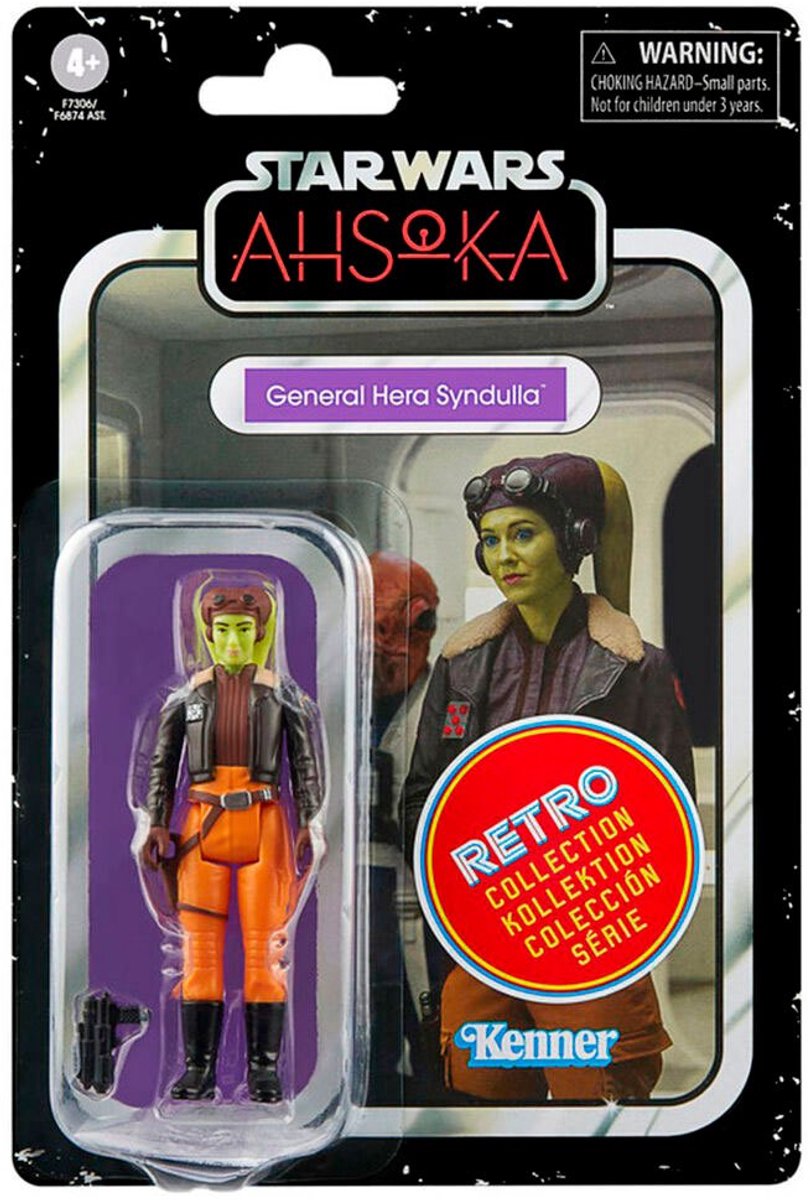 General Hera Syndulla - Retro Collection - Star Wars Ahsoka Rebels - Kenner -  
