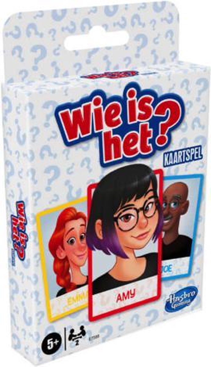 Hasbro - Wie is het - kaartspel