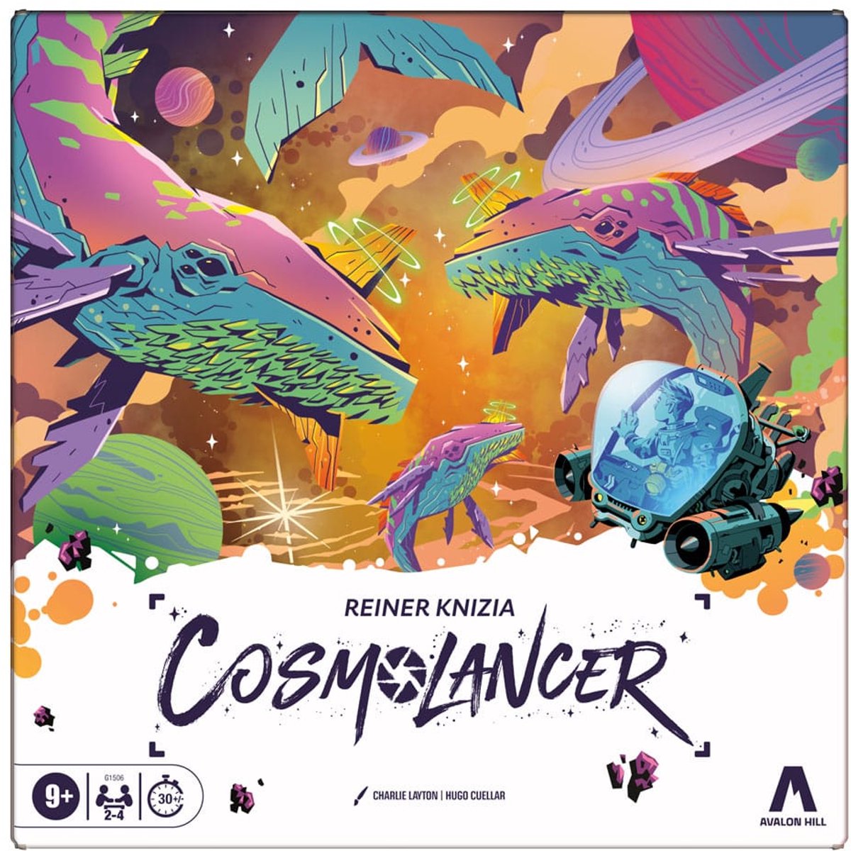   Cosmolancer Board Game *Multi Language Version* and accessories