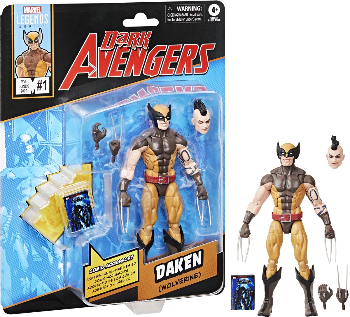   Dark Avengers Marvel Legends Action Figure Daken (Wolverine) 15 cm Action Figuur