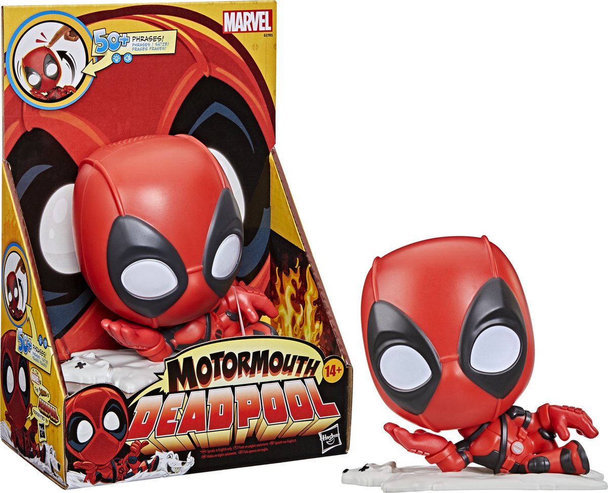  Marvel Electronic Figure Motormouth Deadpool 13 cm Action toys