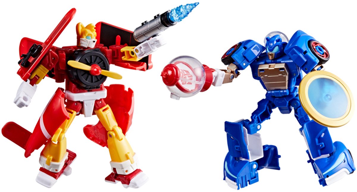   Sonic the Hedgehog x Transformers Action Figure Wingtail & Blue Booster 13 cm Action Figuur