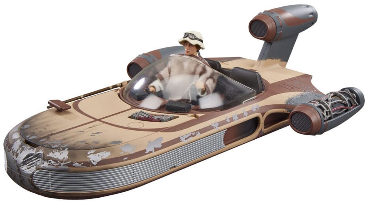   Star Wars Episode IV Vintage Collection Vehicle met Figure Landspeeder & Luke Skywalker (Tatooine) Action Figuur