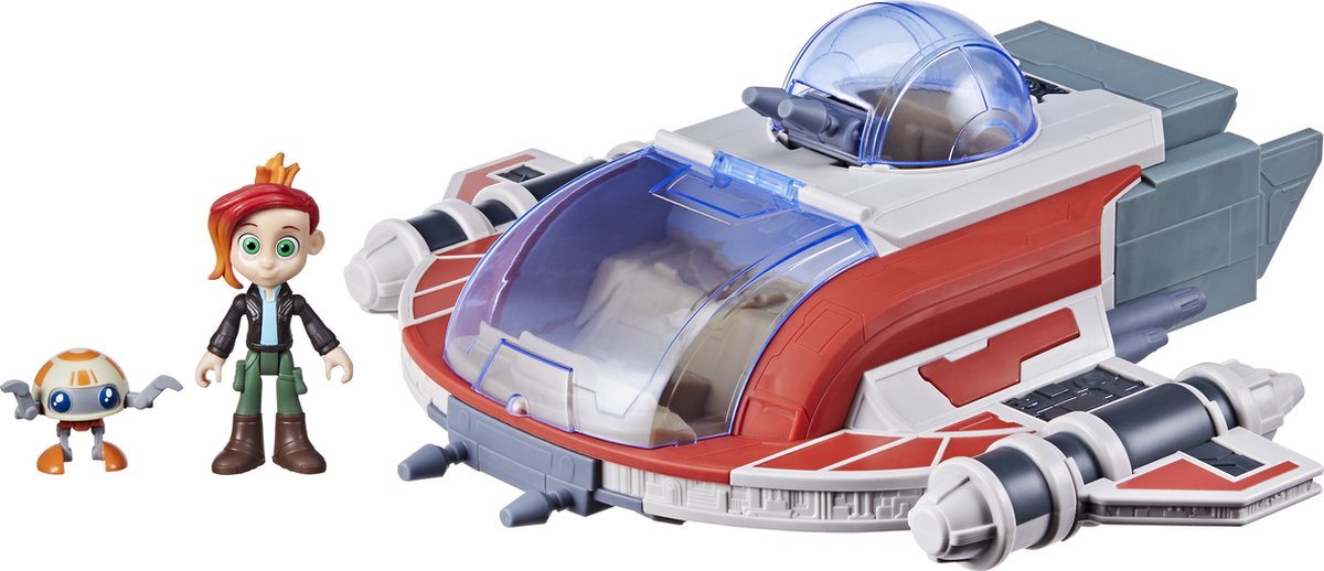   Star Wars The Crimson Firehawk - Ruimteveer voor 3+ jaar - Young Jedi Adventures