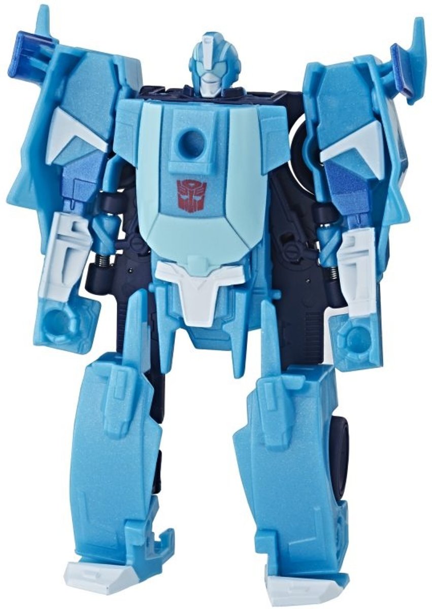   Transformer Cyberverse Blurr Jongens Blauw 10 Cm