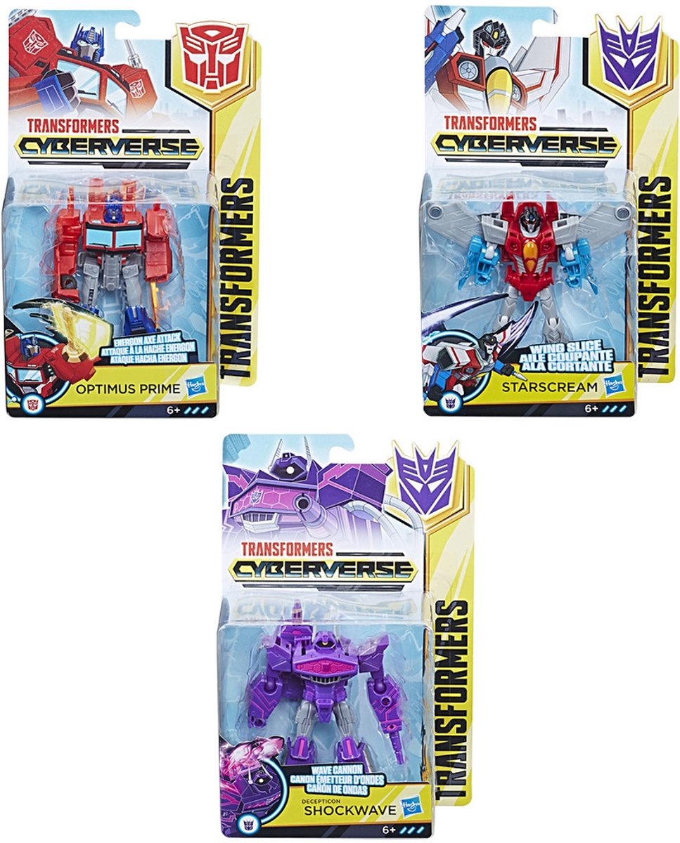   Transformers Cyberverse Figuur 13.7 cm Assorti