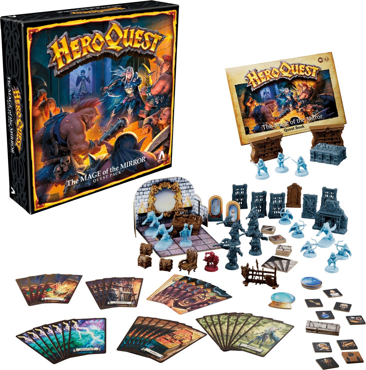 HeroQuest Bordspel Uitbreiding The Mage of the Mirror Quest Pack *Engelse Versie*