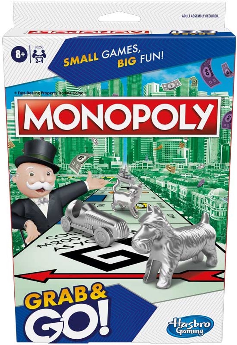 MONOPOLY GRAB AND GO.