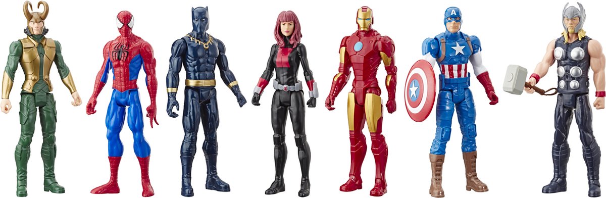 Marvel Avengers Titan Hero Multipack Collection.