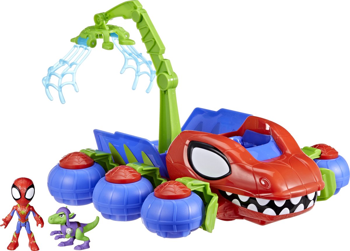 Marvel Spidey and His Amazing Friends Dino Webs Kraanauto