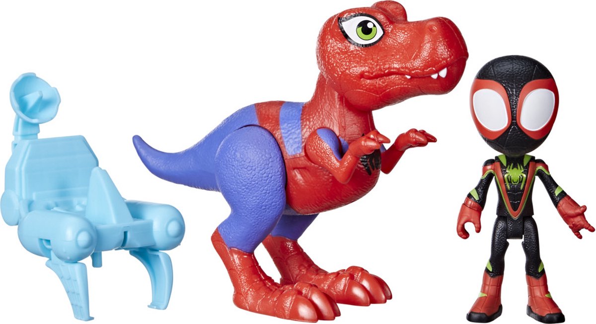 Marvel Spidey and His Amazing Friends Spidey-Rex & Miles 
