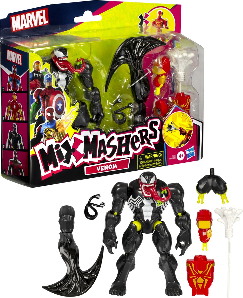 MixMashers Spider-Man Venom Deluxe - Actiefiguur - Marvel