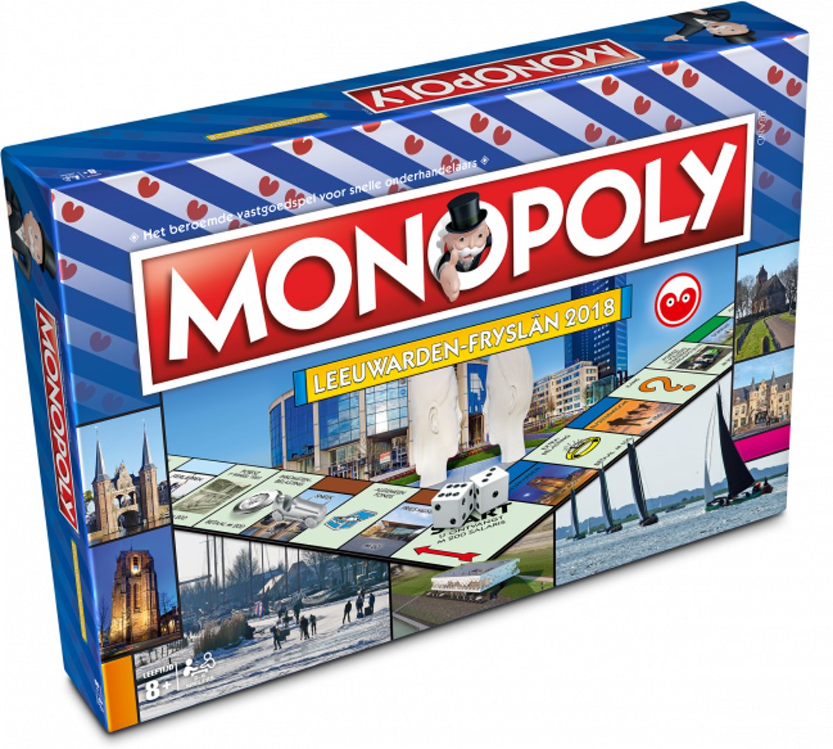 Monopoly Friesland Leeuwarden editie Fryslan bordspel  