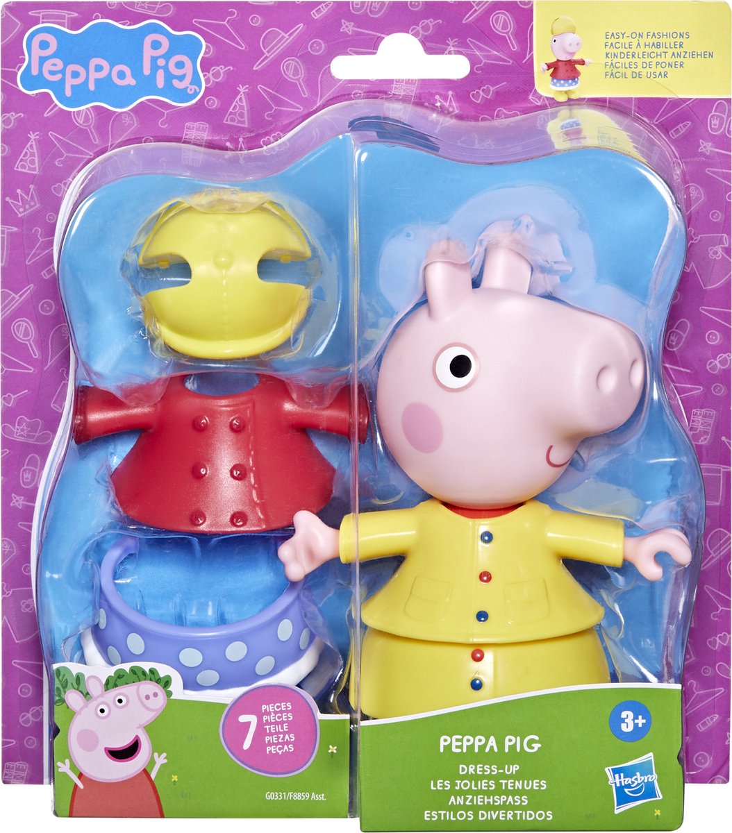 Peppa Pig Leuk Vormgegeven Figuur Roze
