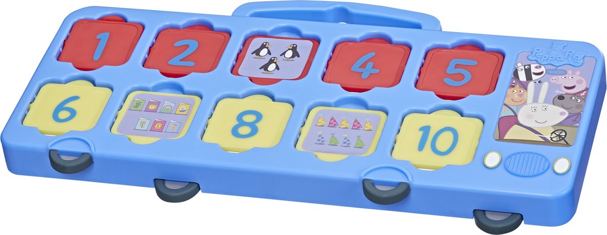Peppa Pig Peppas 1-2-3 Bus, 2 jaar, Meerkleurig