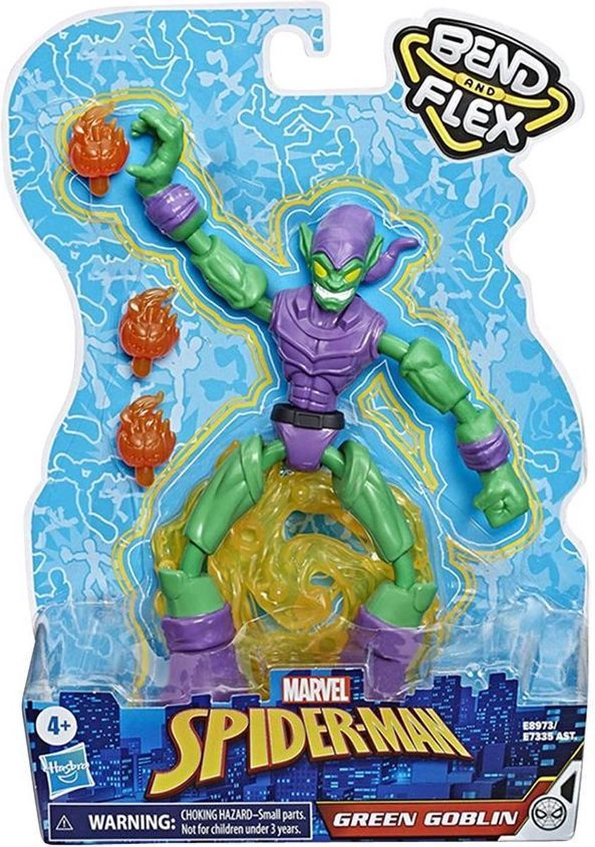 Spiderman Bend And Flex Green Goblin