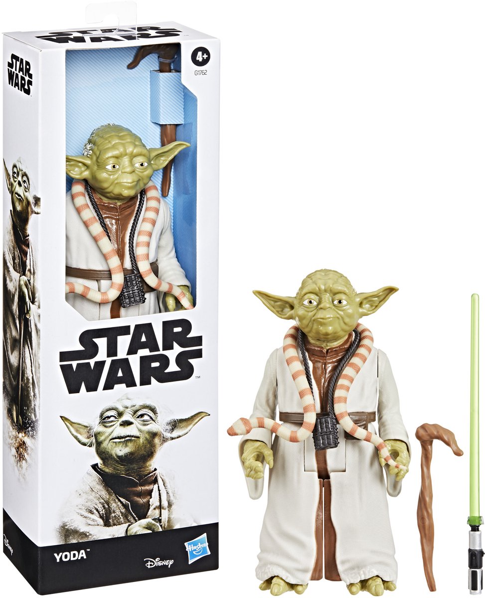 Star Wars Titan Hero Series Yoda Action Figure & Accessories (12